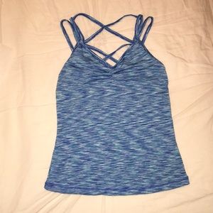 Copper Key Strappy Athletic Tank